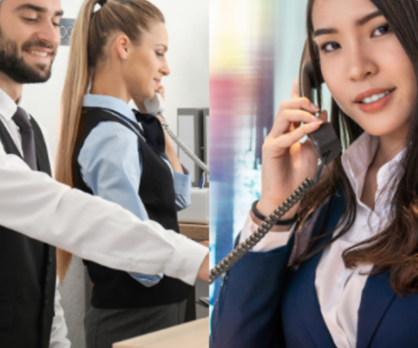 Entretiens clients téléphoniques et physiques en anglais